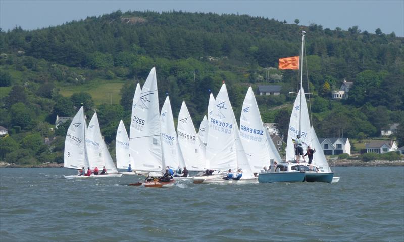 Flying Fifteen Scottish Championship photo copyright Becky Davison taken at Solway Yacht Club and featuring the Flying Fifteen class