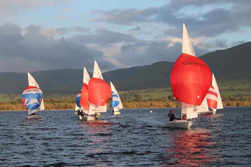 Flying Fifteen Team Racing at Bassenthwaite photo copyright William Carruthers taken at Bassenthwaite Sailing Club and featuring the Flying Fifteen class