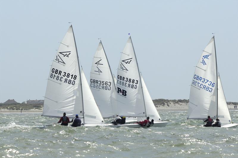 Flying Fifteens racing photo copyright Steve Arkley / www.sailshots.co.uk taken at Hayling Island Sailing Club and featuring the Flying Fifteen class