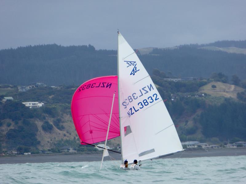 Flying Fifteen Worlds at Napier day 1 - photo © Jonny Fullerton