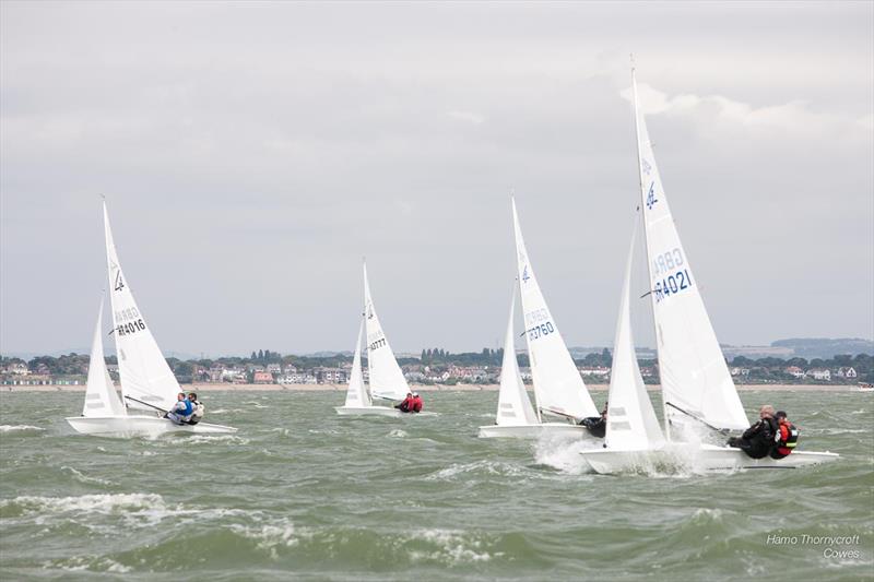 Flying Fifteen Southern Championship in Cowes photo copyright Hamo Thornycroft / www.yacht-photos.co.uk taken at Cowes Corinthian Yacht Club and featuring the Flying Fifteen class