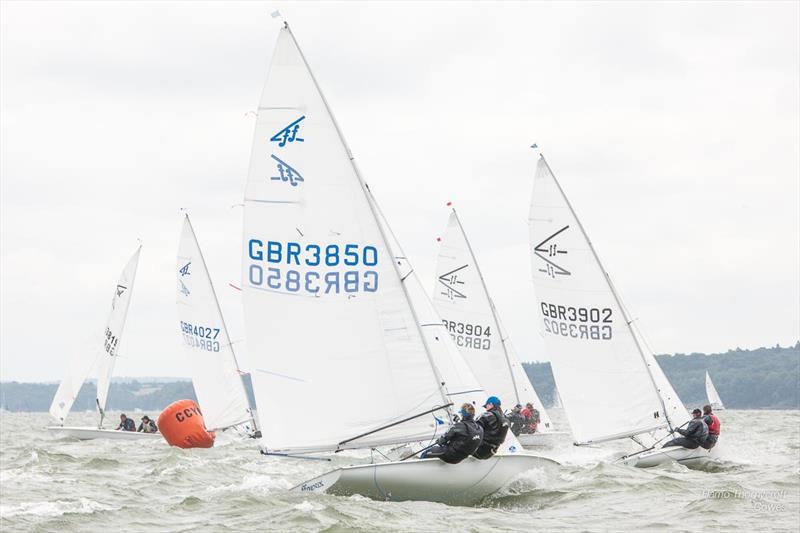 Flying Fifteen Southern Championship in Cowes photo copyright Hamo Thornycroft / www.yacht-photos.co.uk taken at Cowes Corinthian Yacht Club and featuring the Flying Fifteen class