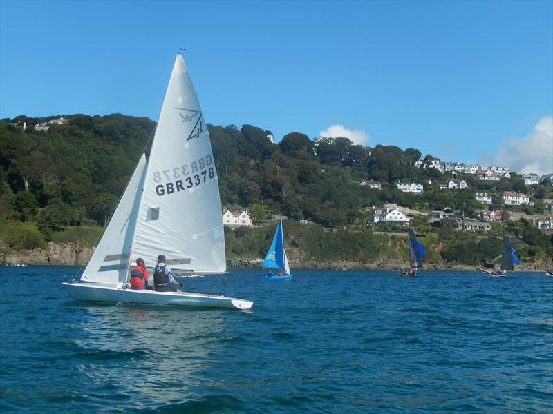 Salcombe Gin Salcombe Yacht Club Regatta 2017 photo copyright Malcom Mackley taken at Salcombe Yacht Club and featuring the Flying Fifteen class