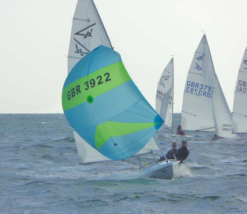 CARRS Land Rover Flying Fifteen UK Nationals at Falmouth day 3 photo copyright Jonny Fullerton / FFI taken at Royal Cornwall Yacht Club and featuring the Flying Fifteen class