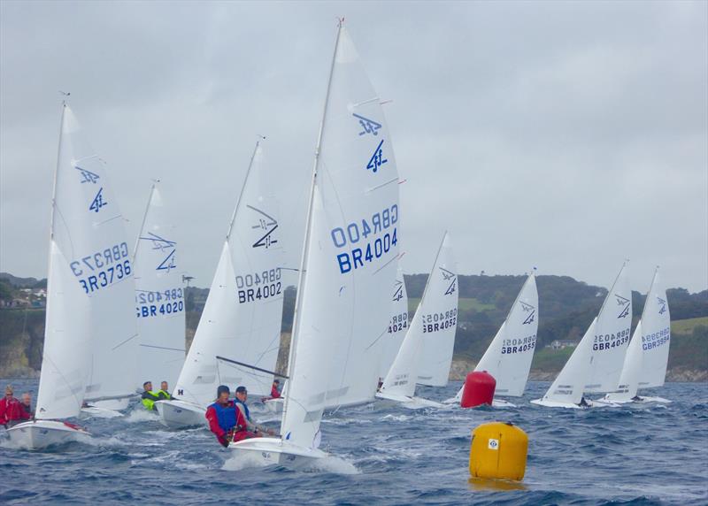 Charles Apthorp & Alan Green at the CARRS Land Rover Flying Fifteen UK Nationals at Falmouth photo copyright Jonny Fullerton / FFI taken at Royal Cornwall Yacht Club and featuring the Flying Fifteen class