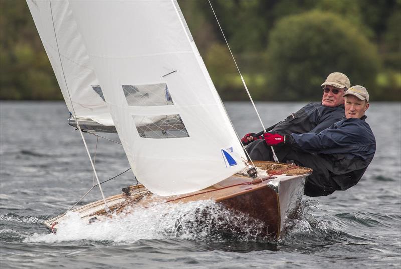 Classic winner during the Notts County Flying Fifteen Open photo copyright David Eberlin taken at Notts County Sailing Club and featuring the Flying Fifteen class