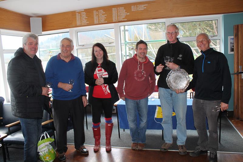 Prize Giving in the Flying Fifteen Team Racing at Bassenthwaite - photo © William Carruthers
