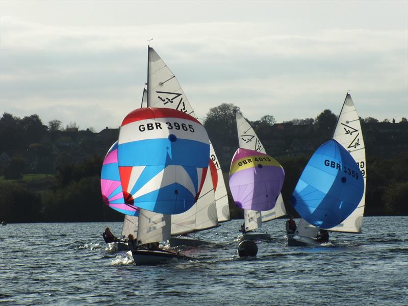 Flying Fifteens at Middle Nene photo copyright Wilf Kunze taken at Middle Nene Sailing Club and featuring the Flying Fifteen class