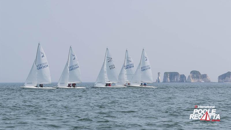 International Paint Poole Regatta 2018 day 1 photo copyright Ian Roman / International Paint Poole Regatta taken at  and featuring the Flying Fifteen class