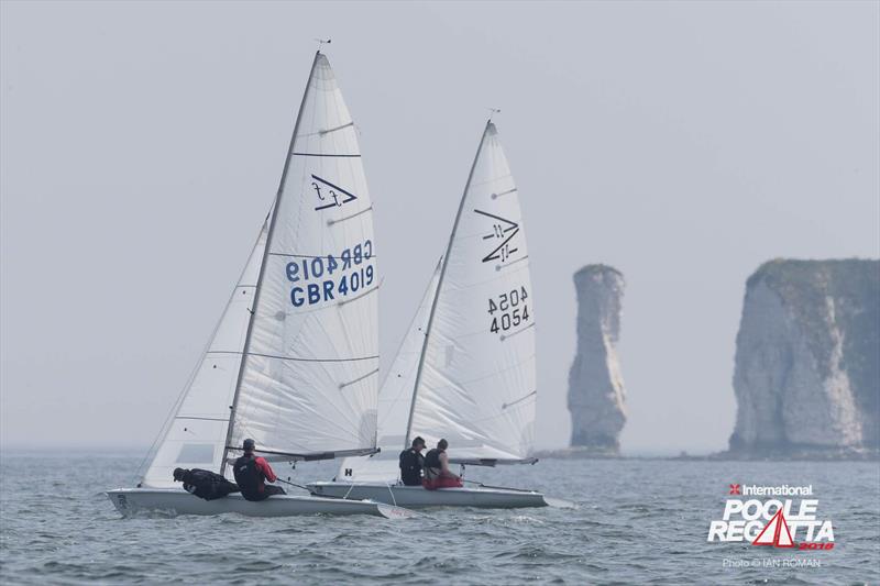 International Paint Poole Regatta 2018 day 1 photo copyright Ian Roman / International Paint Poole Regatta taken at  and featuring the Flying Fifteen class