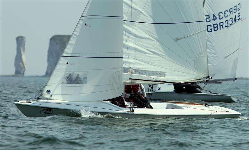 International Paint Poole Regatta 2018 day 1 photo copyright Mark Jardine / YachtsandYachting.com taken at  and featuring the Flying Fifteen class