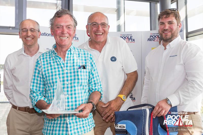 Crispin Read Wilson's Footloose wins the Flying Fifteen class at the International Paint Poole Regatta 2018 - photo © Ian Roman / International Paint Poole Regatta