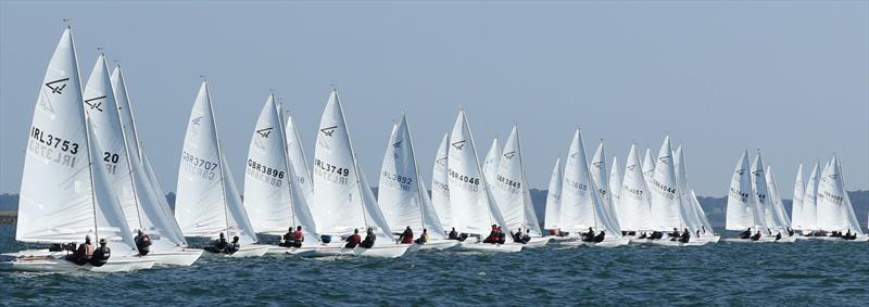 Flying Fifteen British Championship 2018 at Strangford Lough photo copyright Simon McIlwaine / www.wavelengthimage.com taken at Strangford Lough Yacht Club and featuring the Flying Fifteen class