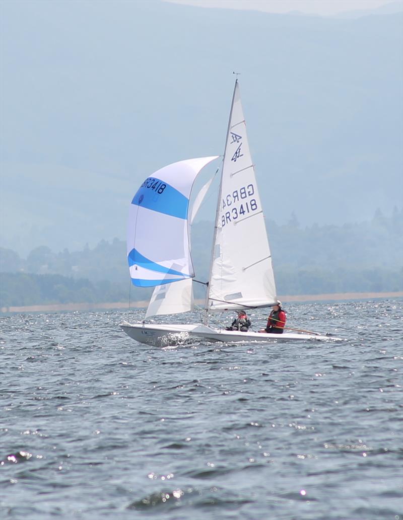 Flying Fifteen and GP14 Open at Bassenthwaite photo copyright William Carruthers taken at Bassenthwaite Sailing Club and featuring the Flying Fifteen class