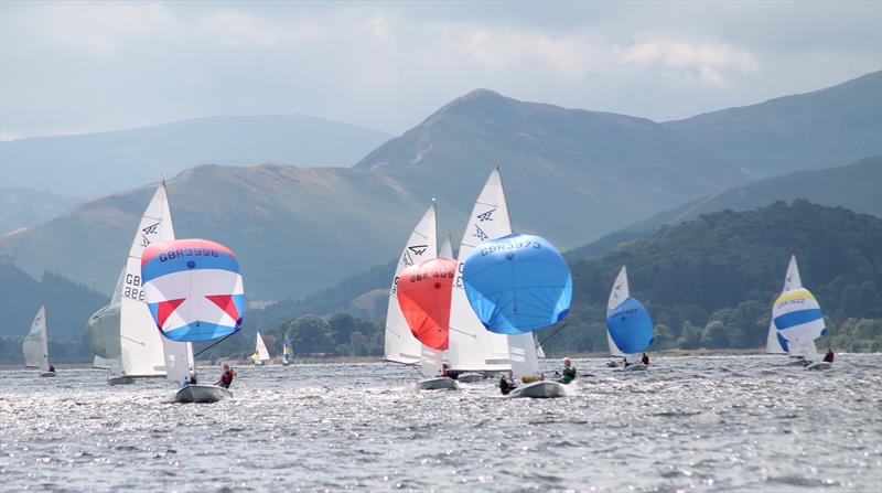 Flying Fifteen and GP14 Open at Bassenthwaite photo copyright William Carruthers taken at Bassenthwaite Sailing Club and featuring the Flying Fifteen class