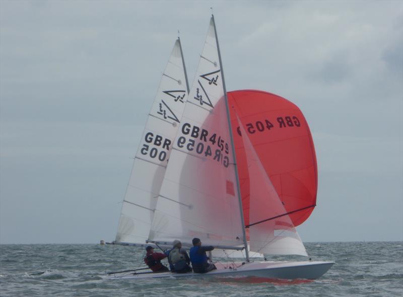 GBR4059 Mackay & Lawson on day 4 Subaru Flying Fifteen World Championship - photo © Jonny Fullerton