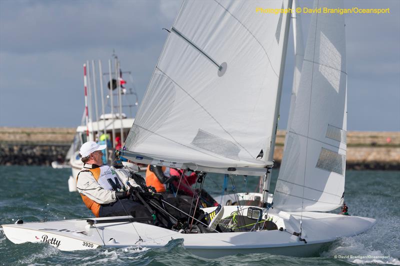 All-Ireland Sailing Championship 2019 in Dun Laoghaire photo copyright David Branigan / www.oceansport.ie taken at  and featuring the Flying Fifteen class