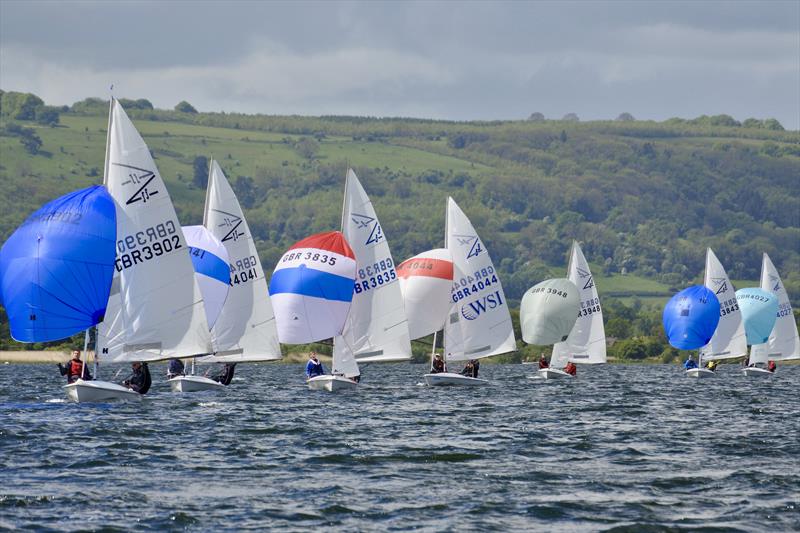 Flying Fifteens at Chew Valley Lake photo copyright Errol Edwards taken at Chew Valley Lake Sailing Club and featuring the Flying Fifteen class