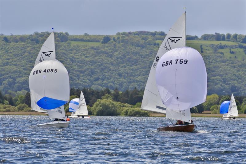 Flying Fifteens at Chew Valley Lake photo copyright Errol Edwards taken at Chew Valley Lake Sailing Club and featuring the Flying Fifteen class