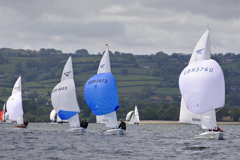 Flying Fifteens at Chew Valley Lake photo copyright Errol Edwards taken at Chew Valley Lake Sailing Club and featuring the Flying Fifteen class