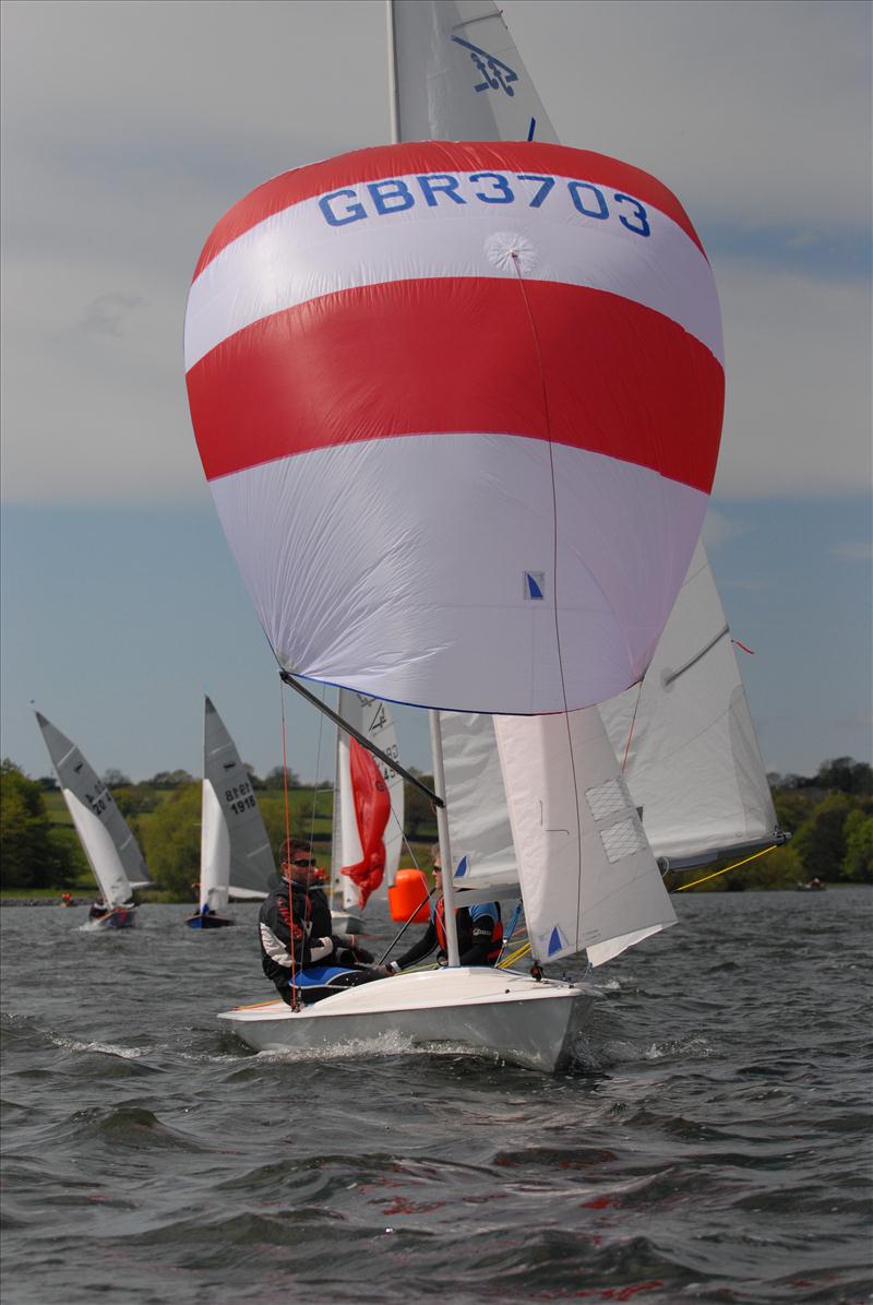 Flying Fifteens at Chew Valley Lake photo copyright Errol Edwards taken at Chew Valley Lake Sailing Club and featuring the Flying Fifteen class