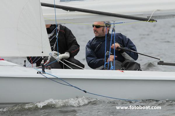 Allen Flying Fifteen nationals at Largs photo copyright Alan Henderson / www.fotoboat.com taken at Largs Sailing Club and featuring the Flying Fifteen class