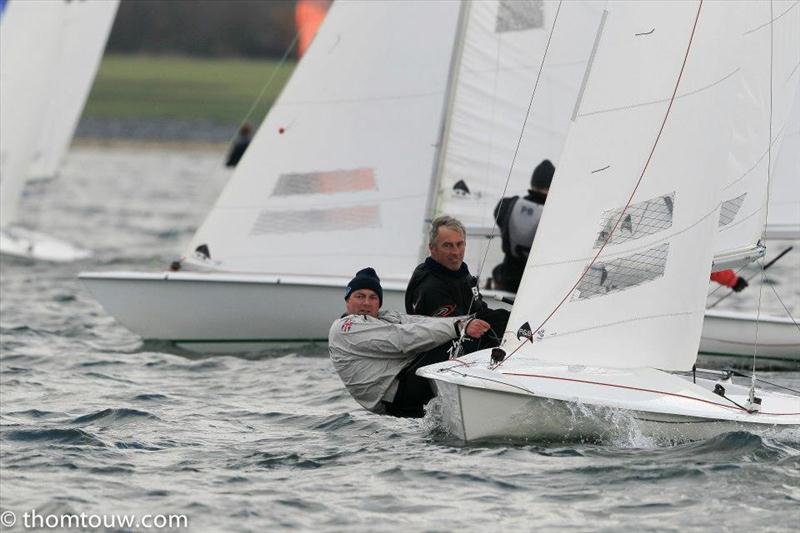 Flying Fifteens at the Ovington Inlands photo copyright Thom Touw / www.thomtouw.com taken at Grafham Water Sailing Club and featuring the Flying Fifteen class