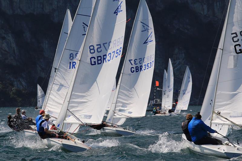 2018 Flying Fifteen European Championship at Fraglia Vela Riva photo copyright Elena Giolai taken at Fraglia Vela Riva and featuring the Flying Fifteen class