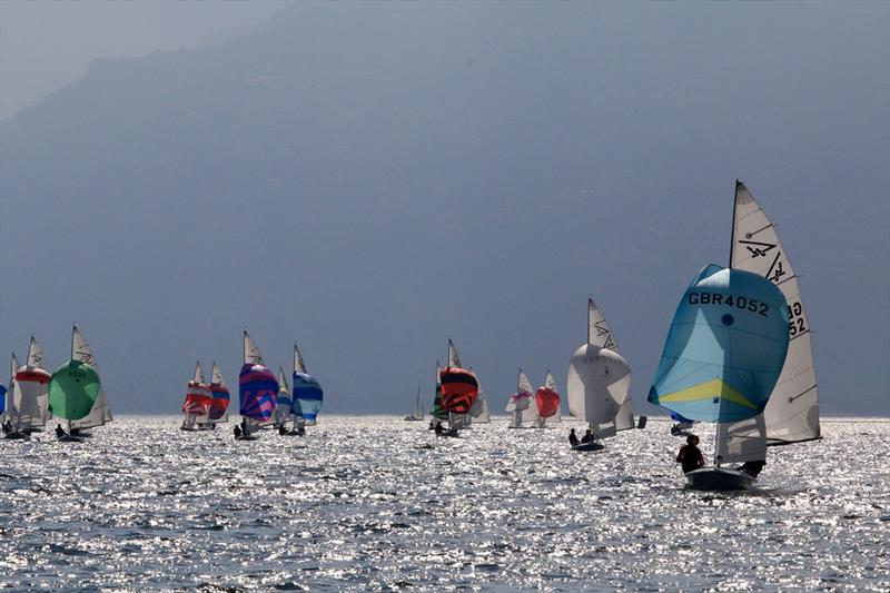 2018 Flying Fifteen European Championship at Fraglia Vela Riva photo copyright Elena Giolai taken at Fraglia Vela Riva and featuring the Flying Fifteen class