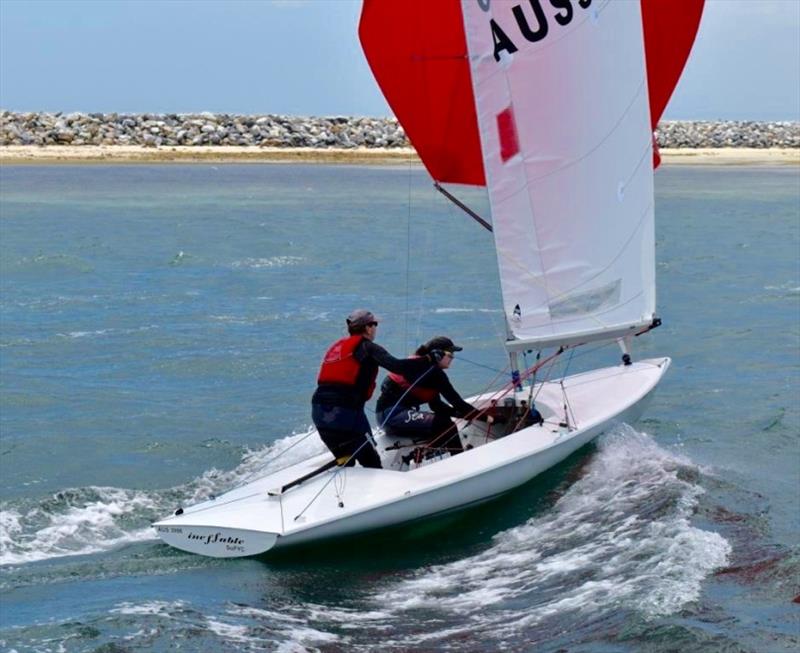 Day 1 - 2019 Flying Fifteen Australian Nationals photo copyright Nives Vincent taken at  and featuring the Flying Fifteen class