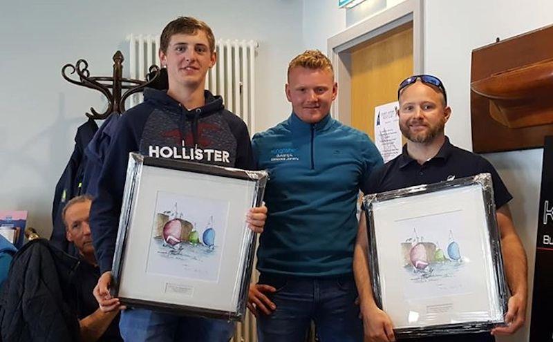Classic Fleet winners, Andrew Mitchell and Ben Ferris, in the Flying Fifteen Irish East Coast Championships at County Antrim photo copyright COYC taken at County Antrim Yacht Club and featuring the Flying Fifteen class