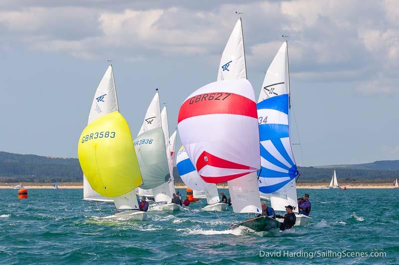 Day 4 of the Flying Fifteen National Championships at Parkstone photo copyright David Harding / www.sailingscenes.co.uk taken at Parkstone Yacht Club and featuring the Flying Fifteen class