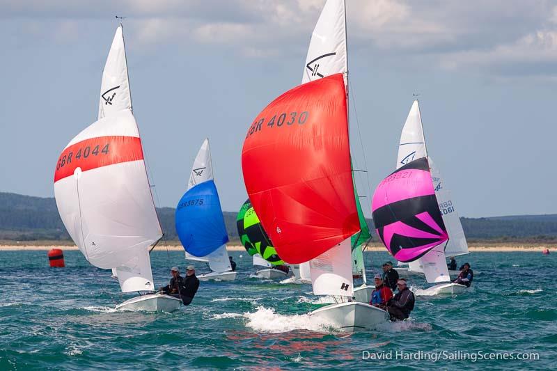 Day 4 of the Flying Fifteen National Championships at Parkstone photo copyright David Harding / www.sailingscenes.co.uk taken at Parkstone Yacht Club and featuring the Flying Fifteen class