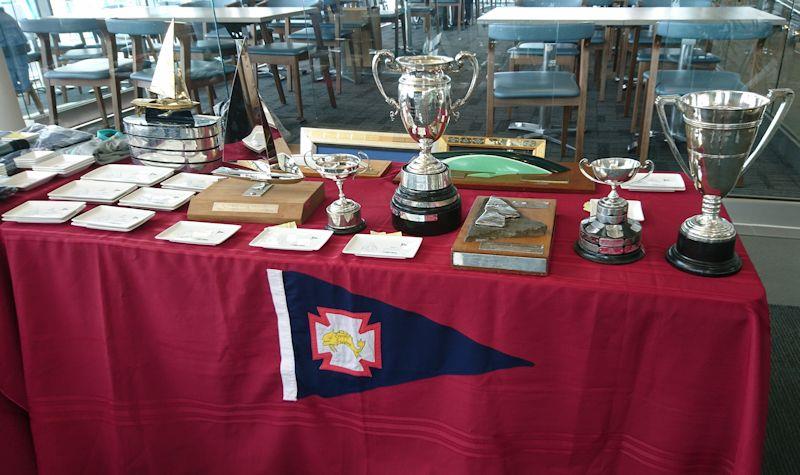 Trophies at the Flying Fifteen National Championships - photo © Christina Moncur