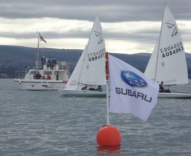 R5 GBR4071 Vials Turner 2nd AUS4063 Hart McAullay 3rd - Subaru Flying Fifteen World Championship - Day 3 - photo © Jonny Fullerton