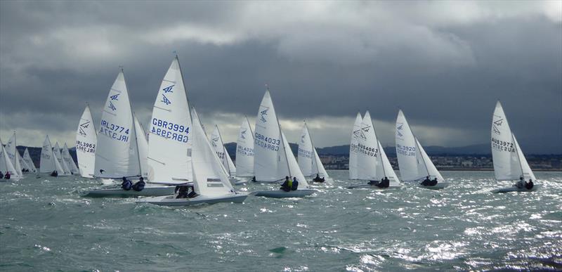 Fleet off the start line R11 - 2019 Subaru Flying Fifteen World Championship - photo © Jonny Fullerton