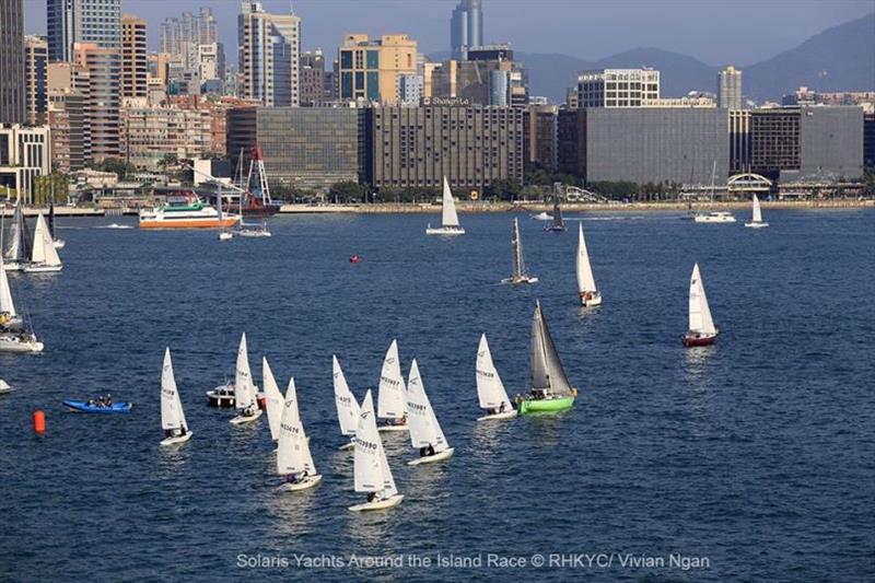 Solaris Yachts Around the Island Race photo copyright RHKYC / Vivian Ngan taken at Royal Hong Kong Yacht Club and featuring the Flying Fifteen class