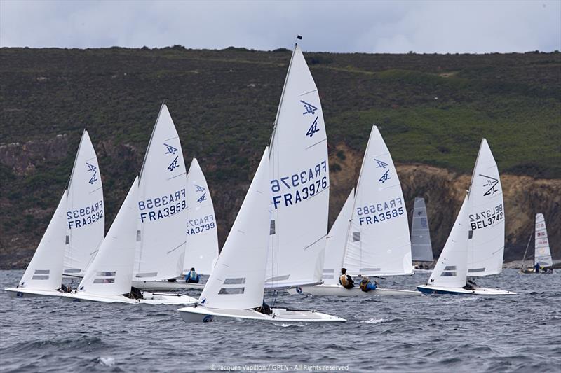 Grand Prix de l'Ecole Navale 2019 fleet photo copyright Jacques Vapillon / GPEN taken at  and featuring the Flying Fifteen class