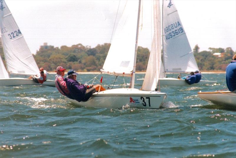 Ray Sebo, bow 37 photo copyright Ray Sebo taken at  and featuring the Flying Fifteen class