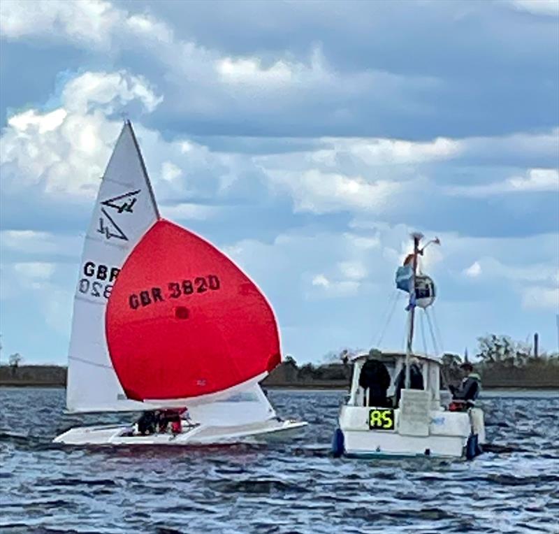 Datchet Flying Fifteen Open photo copyright Anthony Read taken at Datchet Water Sailing Club and featuring the Flying Fifteen class