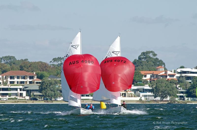 WA State Flying 15 Championships 2022 photo copyright Rick Steuart Photography taken at South of Perth Yacht Club and featuring the Flying Fifteen class