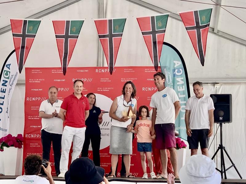 2nd overall Rafa Benitez Pilar Casares - 2022 Flying Fifteen Balearic Championship - photo © RCNPP