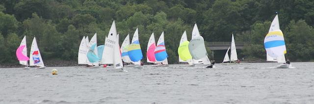 Bass Flying Fifteen and GP14 Open  photo copyright William Carruthers taken at Bassenthwaite Sailing Club and featuring the Flying Fifteen class