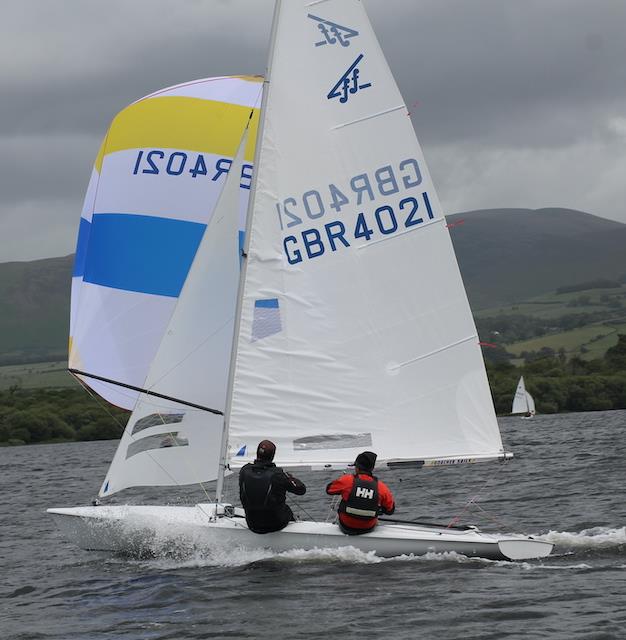 Bass Flying Fifteen and GP14 Open  photo copyright William Carruthers taken at Bassenthwaite Sailing Club and featuring the Flying Fifteen class