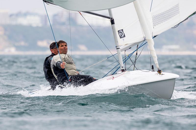Shane MacCarthy and Nigel King during the Flying Fifteen Southerns at Parkstone - photo © Digital Sailing