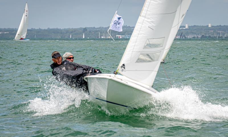 Flying Fifteen Over The Moon on day 3 at Cowes Classics Week 2022 photo copyright Tim Jeffreys Photography taken at Royal London Yacht Club and featuring the Flying Fifteen class