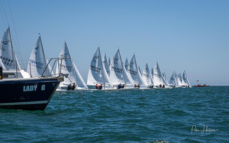 Flying Fifteen National Championship at Hayling Island day 1 - photo © Peter Hickson