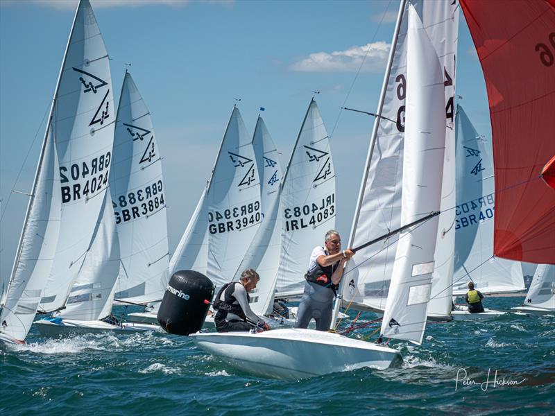 Flying Fifteen National Championship at Hayling Island day 2 - photo © Peter Hickson