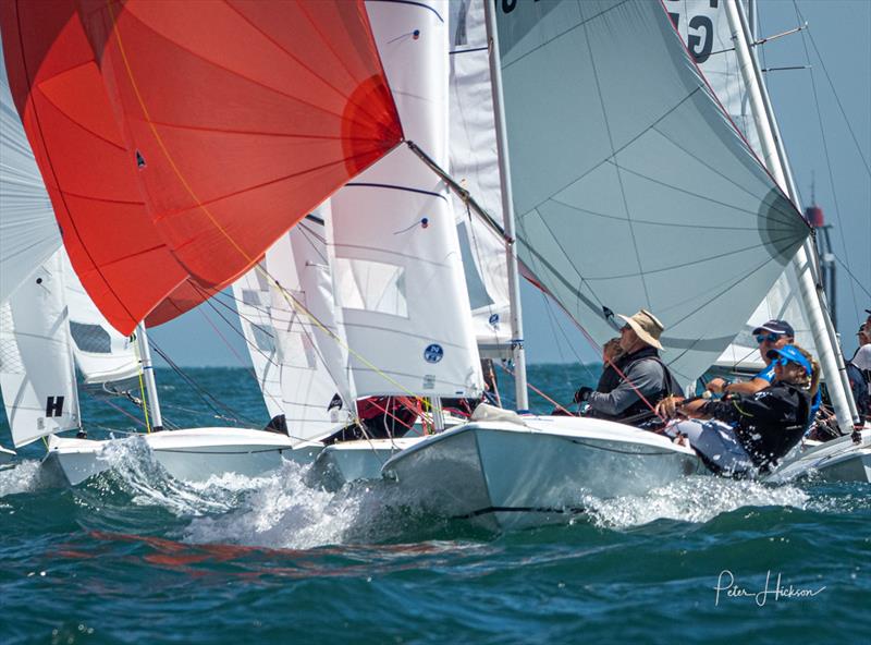 Flying Fifteen National Championship at Hayling Island (final days) - photo © Peter Hickson