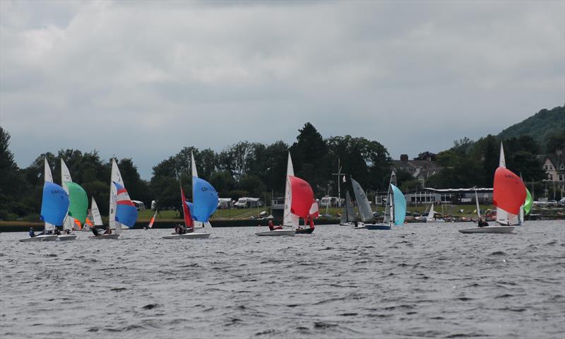 Craftinsure Bass Week 2022 photo copyright William Carruthers taken at Bassenthwaite Sailing Club and featuring the Flying Fifteen class